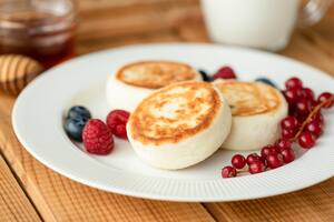 Syrniki, panqueques rusos para desayunar