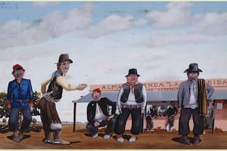 ¿Qué juego consiste en lanzar tejos hacia un círculo dibujado en el suelo?