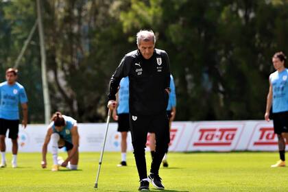 Tabárez es el técnico que más partidos ha dirigido en una selección: 212 al frente de Uruguay.