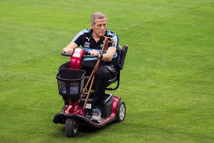 Tabárez, en la Copa América