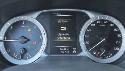 Tablero moderno y con toda la información