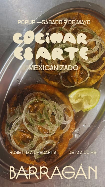 Tacos de Julián Pardo en Barragán Cantina