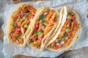 Tacos de pollo fáciles
