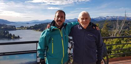 Tadeo y su padre, Martín Honorio Pueyrredon.