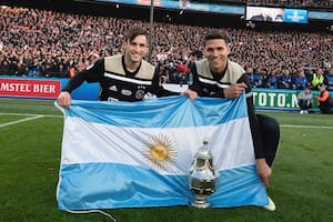 El gol de Tagliafico en la consagración de Ajax, otra vez campeón de Holanda