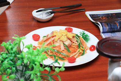 Tallarines de calabaza caseros