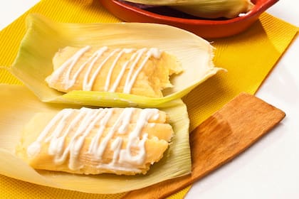 Tamalitos de elote tierno, una preparación típica de Honduras