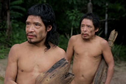 Tamandua y Pakyi en el documental de 2017 del director brasileño Bruno Jorge