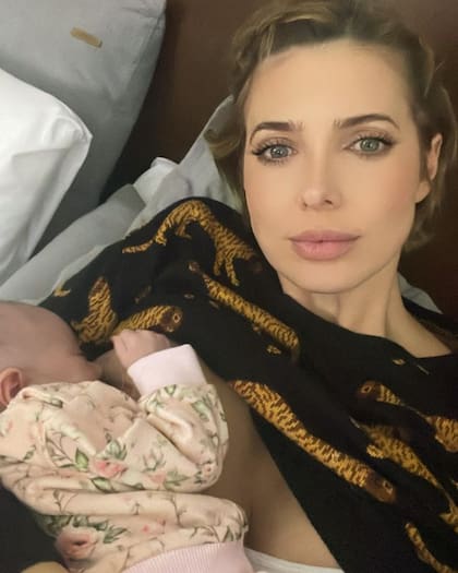 Tamara Bella anunció que internaron a su hija Bruna