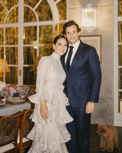 Tamara Falcó e Íñigo Onieva disfrutando de la boda en la finca El Rincón