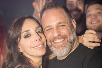 Tamara Pettinato con su novio José Glinski