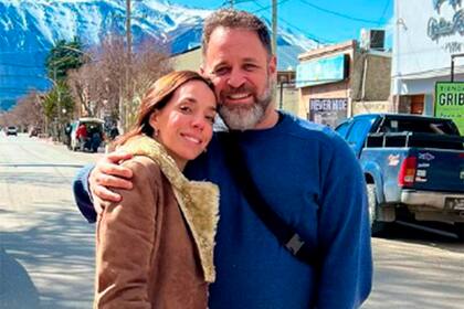Tamara Pettinato y su pareja