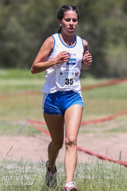 Tamara Rodríguez, 2° en los 4k damas menores