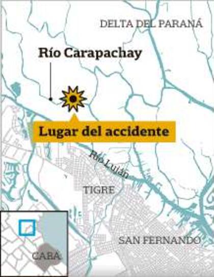 Tamara Suetta muríó en el choque de lanchas