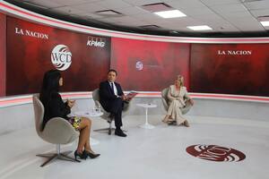 Tamara Vinitzky (KPMG y WCD), José Del Rio (LA NACION) y Gabriela Terminielli (ByMA y WCD)