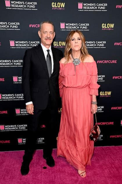 También dijeron presente una de las parejas más queridas de Hollywood: Tom Hanks y Rita Wilson. Los actores, casados desde 1988, posaron juntos en la alfombra roja