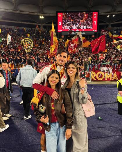 También
estuvieron presentes
su mujer Camila
Galante y su hija
Victoria.