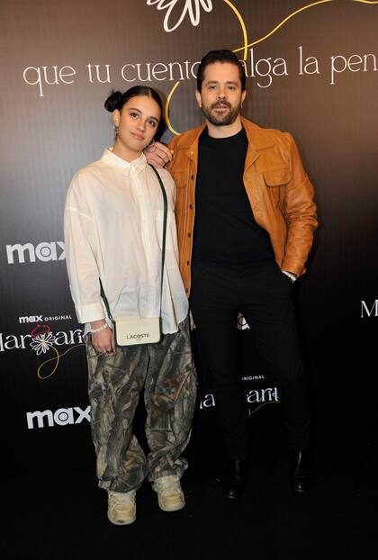 También estuvo presente otro de los actores que hicieron carrera de la mano de Cris Morena: Felipe Colombo, que concurrió junto a su hija Aurora