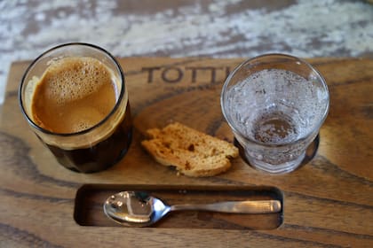 También hay espacio para un café