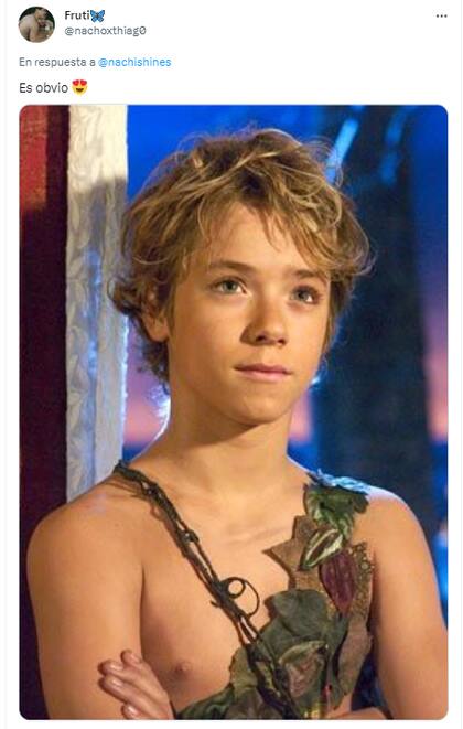 También lo compararon con Jeremy Sumpter en Peter Pan