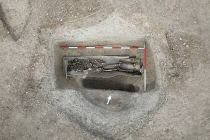 También se encontraron tumbas de la época romana