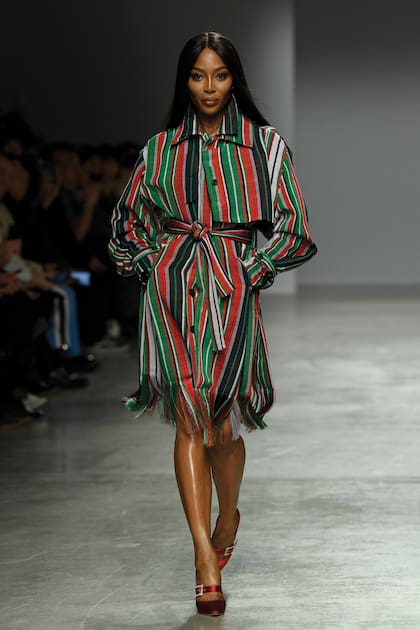 También se exhibirá el vestido del diseñador nigeriano Kenneth Ize
que usó en la Semana de la Moda de París (2020)