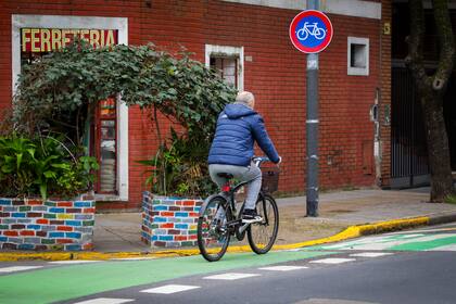 También se intervino un tramo de Estados Unidos, desde la avenida La Plata hasta Virrey Liniers