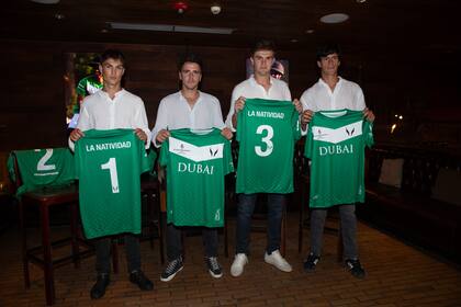 También se presentó al equipo de La Natividad que clasificó para jugar la copa Cámara de Diputados: , integrado por José Riglos, Ricardo Garros, Félix Esain y Javier Guerrero.