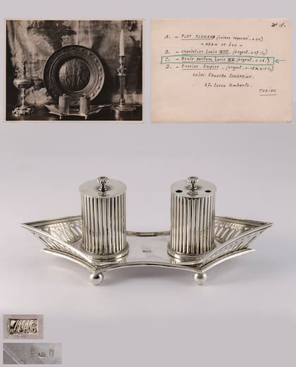 También se rematan objetos del pintor y escritor Eduardo Schiaffino