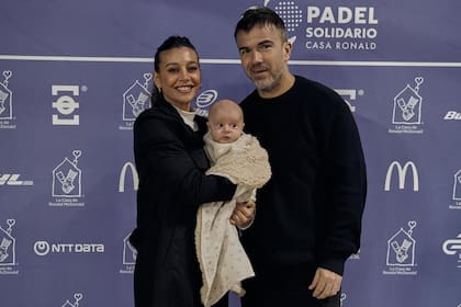 También solidaria, Sol Pérez fue hasta el Backyard Pilar -donde más de 60 personas participaron de un día en familia lleno de emociones- junto a su pequeño hijo Marco y su marido, Guido Mazzoni