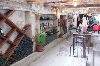 También tiene una bodega y se venden productos artesanales