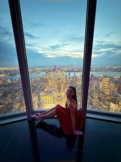 También visitaron el Empire State Building (Foto: Instagram @pampitaoficial)