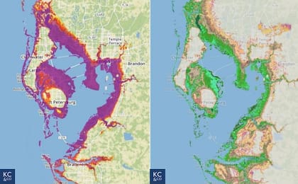 Tampa es la ciudad estadounidense más vulnerable a inundaciones por huracanes