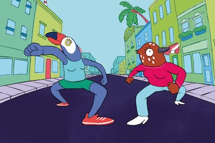 Tuca y Bertie, la nueva locura animada de Netflix