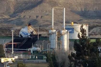 Una planta de YPF en Comodoro Rivadavia