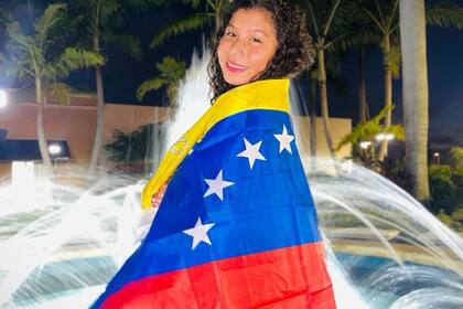 Tanto ella como su familia sienten mucha felicidad por representar a Venezuela (Foto: @giovi_dancer)