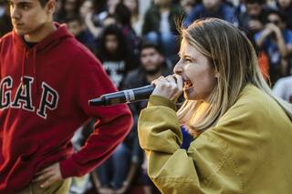 Las mujeres ganan terreno en el freestyle argentino