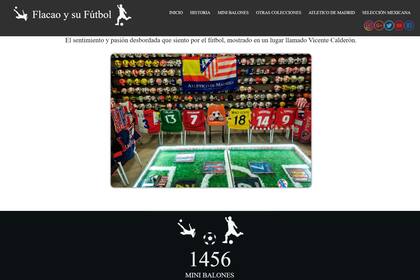 Tanto en su sitio como en sus redes sociales, Rodrigo se presenta como Flacao y su fútbol