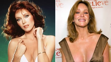 Tanya Roberts, antes y ahora
