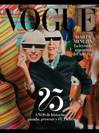 Tapa de la edición aniversario de agosto de la Vogue latinoamericana