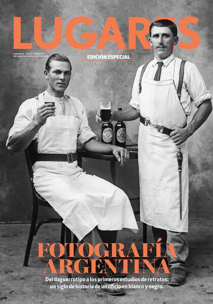 Tapa de la edición especial de Revista Lugares dedicada a la fotografía argentina.