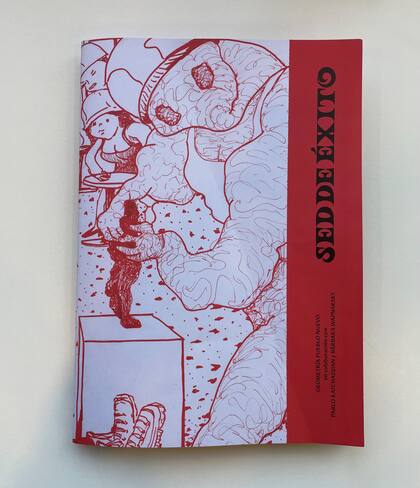 Tapa de la novela gráfica Sed de éxito