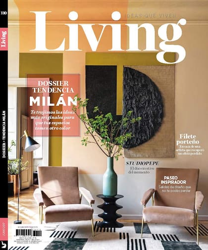 Tapa de la revista que contenía el dossier de Milán, que hiciemos en 2017