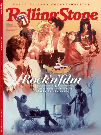 Tapa del bookazine especial Rock'n'film, editado por Rolling Stone en junio de 2021