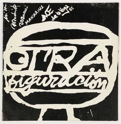 Tapa del catálogo "Otra Figuración" (1961)