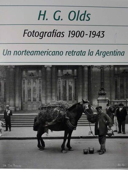 Tapa del libro de fotografías de Olds, "Un norteamericano retrata la Argentina"