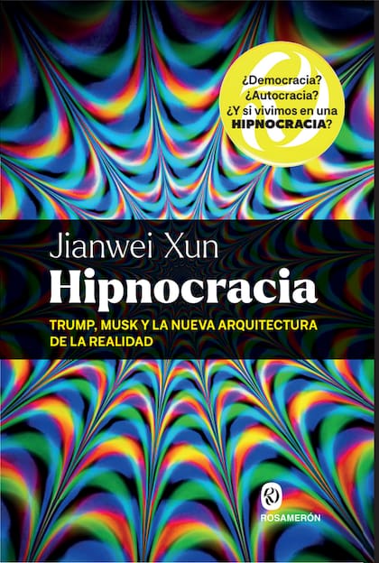 Tapa del libro "Hipnocracia" traducido al español. Crédito: Andrea Colamedici.