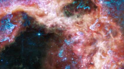 Tarantula Nebula (MIRI Image)

Foto: NASA, ESA, CSA, STScI, Webb ERO Production Team