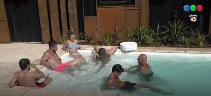 Tarde de pileta en Gran Hermano