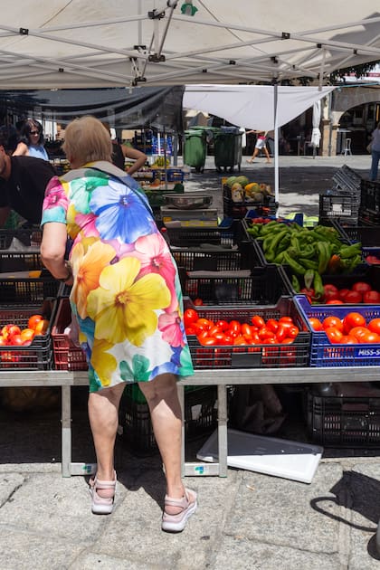 Tarde en el mercado de Plasencia